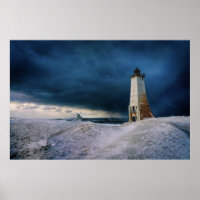 Lighthouses | Frankfort Lighthouse Lake Michigan