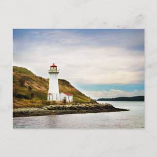 Lighthouses   Georges Island Lighthouse Postcard