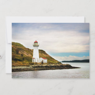 Lighthouses   Georges Island Lighthouse Thank You Card