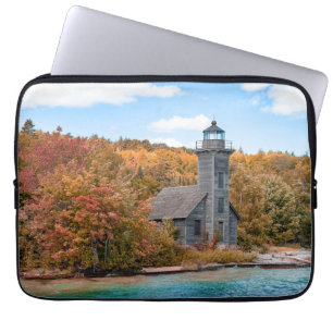 Lighthouses Grand Island East Channel Light Laptop Sleeve