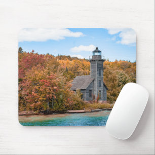 Lighthouses   Grand Island East Channel Light Mouse Pad