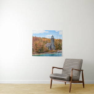 Lighthouses Grand Island East Channel Light Tapestry