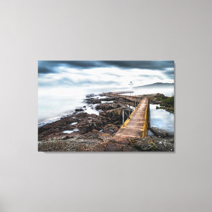 Lighthouses   Grand Marais Lighthouse Minnesota Canvas Print
