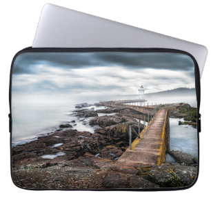 Lighthouses   Grand Marais Lighthouse Minnesota Laptop Sleeve