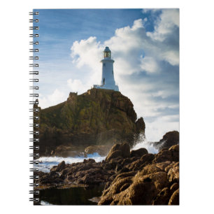 Lighthouses La Corbière Channel Islands Notebook