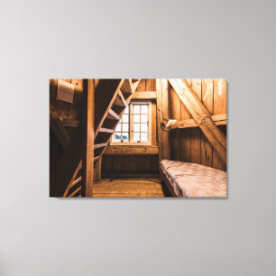 Lighthouses Lake Vanern Interior Sweden Canvas Print