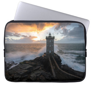 Lighthouses   Le Conquet Kermorvan Lighthouse Laptop Sleeve