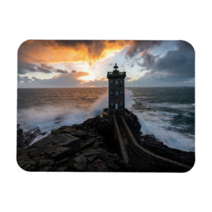 Lighthouses Le Conquet Kermorvan Lighthouse Magnet