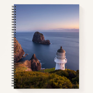 Lighthouses Lighthouse Cape Brett New Zealand Notebook