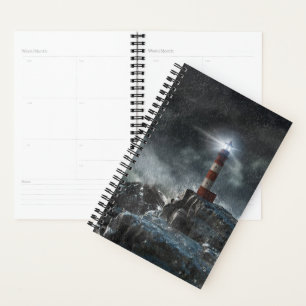 Lighthouses   Lighthouse in the Storm Planner
