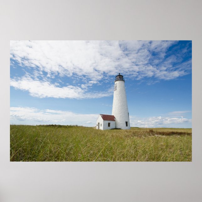 Lighthouses | Lighthouse Massachusetts Poster (Front)