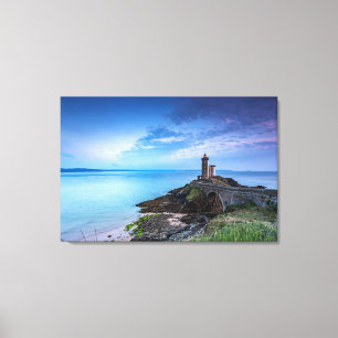 Lighthouses Lighthouse Plouzané France Canvas Print