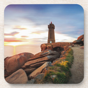 Lighthouses Mean Ruz Lighthouse Coaster