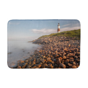Lighthouses Montauk Point Long Island Bath Mat