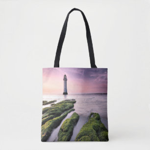 Lighthouses   New Brighton Lighthouse, UK Tote Bag