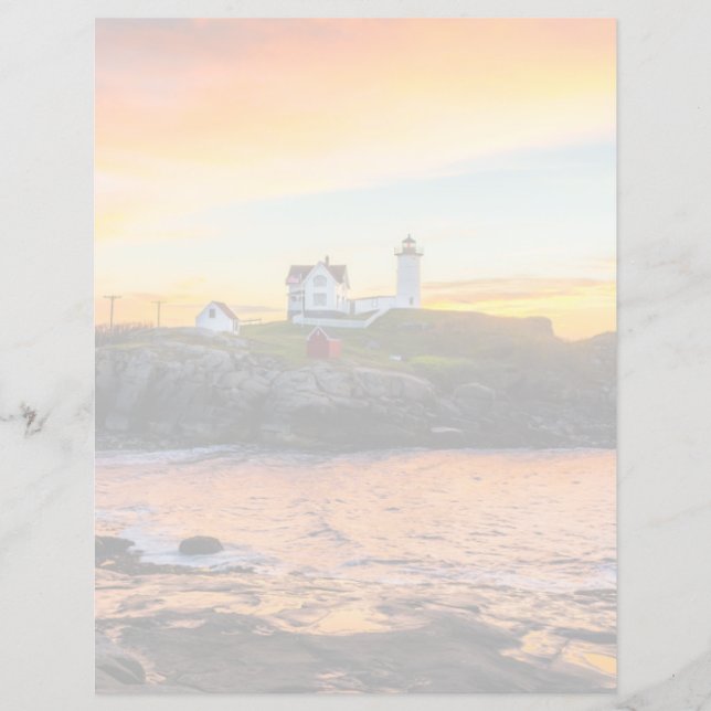 Lighthouses | Nubble Lighthouse Maine (Front)