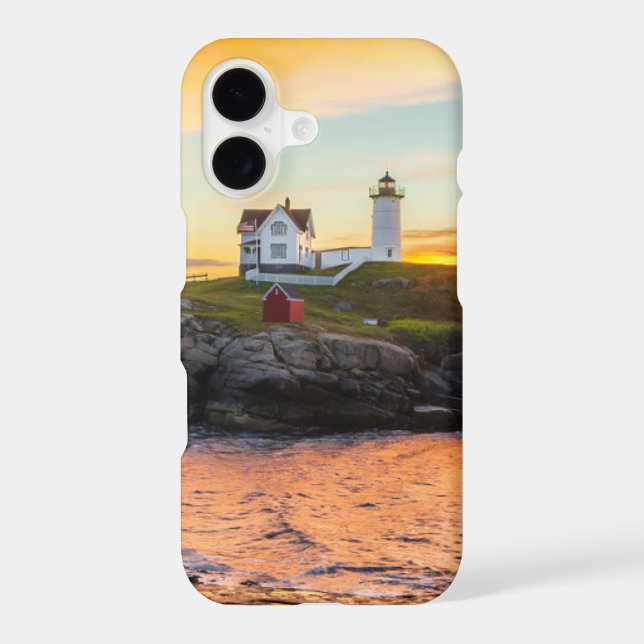Lighthouses | Nubble Lighthouse Maine iPhone Case (Back)