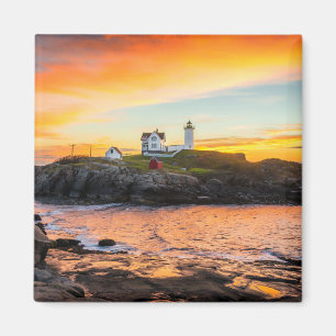 Lighthouses Nubble Lighthouse Maine Magnet
