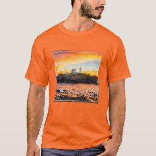 Lighthouses Nubble Lighthouse Maine T-Shirt