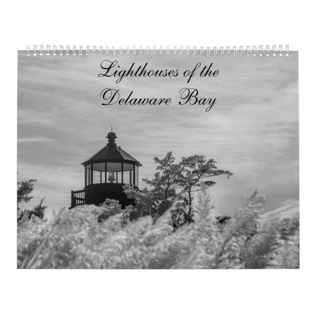 Lighthouses of the Delaware Bay Calendar (Cover)