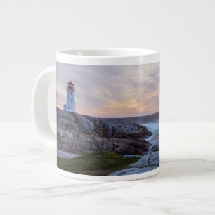 Lighthouses   Peggy's Cove Lighthouse Nova Scotia Large Coffee Mug