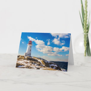 Lighthouses   Peggy's Cove Nova Scotia Card