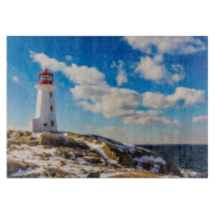 Lighthouses Peggy's Cove Nova Scotia Cutting Board