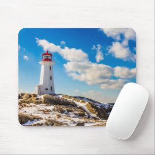 Lighthouses Peggy's Cove Nova Scotia Mouse Pad