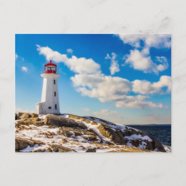 Lighthouses | Peggy's Cove Nova Scotia Postcard (Front)