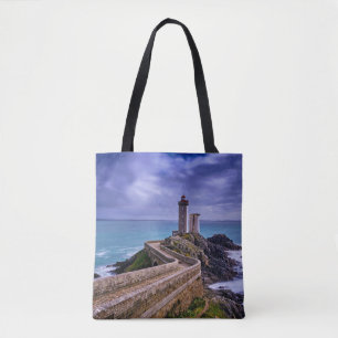 Lighthouses Petit Minou Lighthouse France Tote Bag
