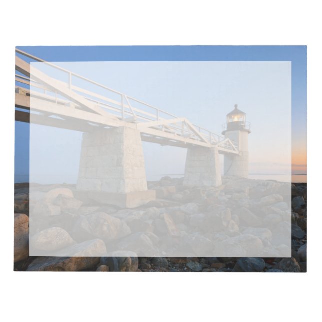 Lighthouses | Port Clyde Maine Lighthouse Notepad (Front)