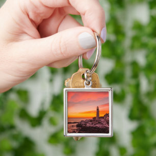 Lighthouses    Portland Head Cape Elizabeth Maine Key Ring