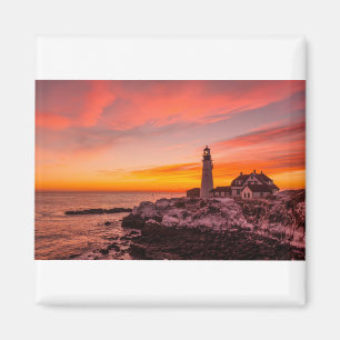 Lighthouses Portland Head Cape Elizabeth Maine Magnet