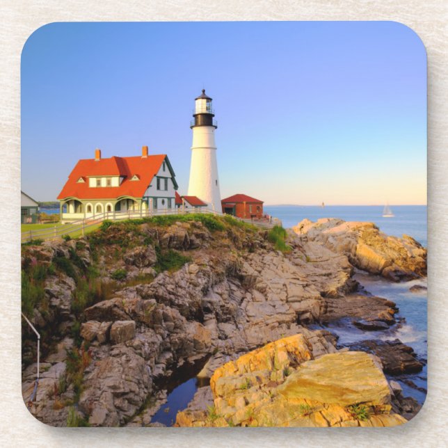 Lighthouses | Rockport Lighthouse Maine Coaster (Front)