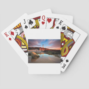 Lighthouses   Sea-Light Lossiemouth Scotland Playing Cards