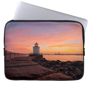 Lighthouses South Portland, Maine Laptop Sleeve
