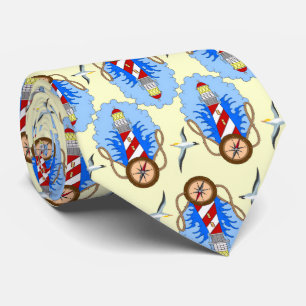 Lighthouses Tie