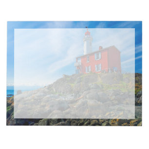 Lighthouses Victoria Harbour Vancouver Island Notepad