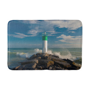 Lighthouses   Wellington Ontario Canada Bath Mat