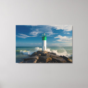 Lighthouses   Wellington Ontario Canada Canvas Print