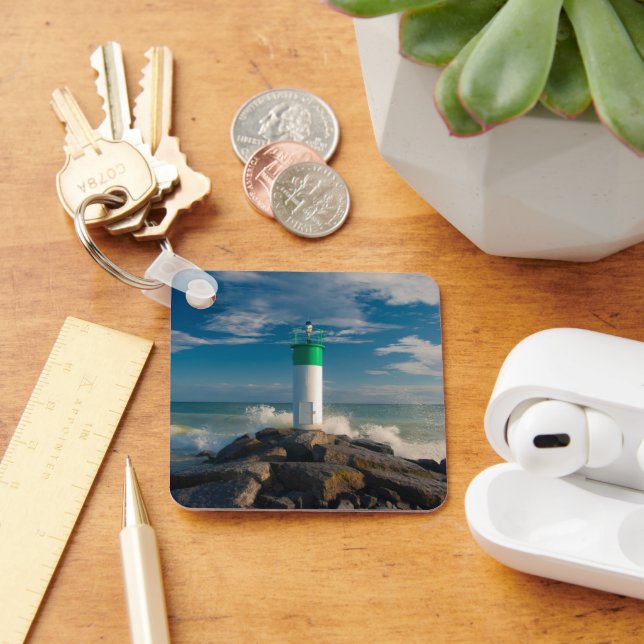 Lighthouses | Wellington Ontario Canada Key Ring (Desk)