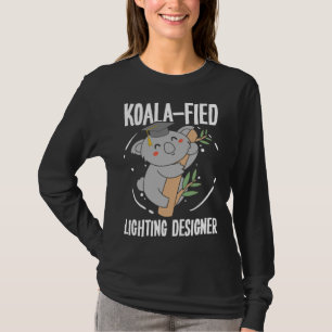 Lighting Designer Koala Lighting Outfit Stage Crew T-Shirt