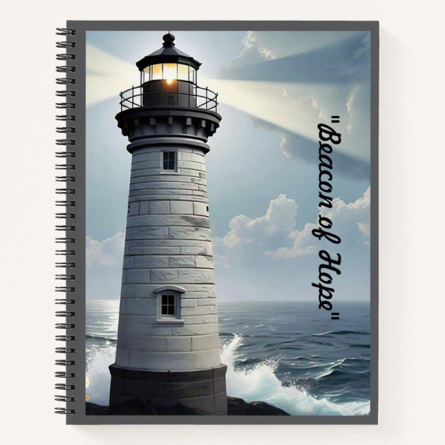 "Lighting Life's Path" Notebook (Front)