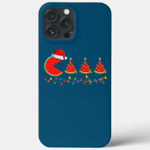 Lighting Santa Watermelon Xmas Tree Christmas In iPhone 13 Pro Max Case