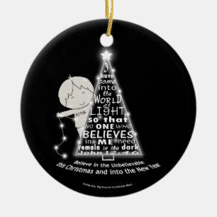 Lighting the Tree Ceramic Tree Decoration