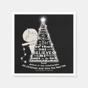 Lighting the Tree Napkin