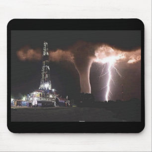 lighting Tornado Mouse Pad