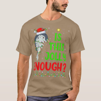 Lighting Xmas Tree Is This Jolly Enough Narwhal Ch T-Shirt