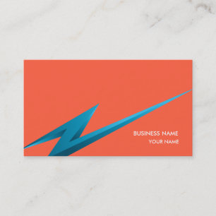 LIGHTNING3 BUSINESS CARD RED