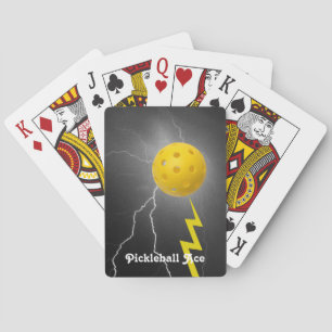 Lightning Ace colourful Personalise Playing Cards